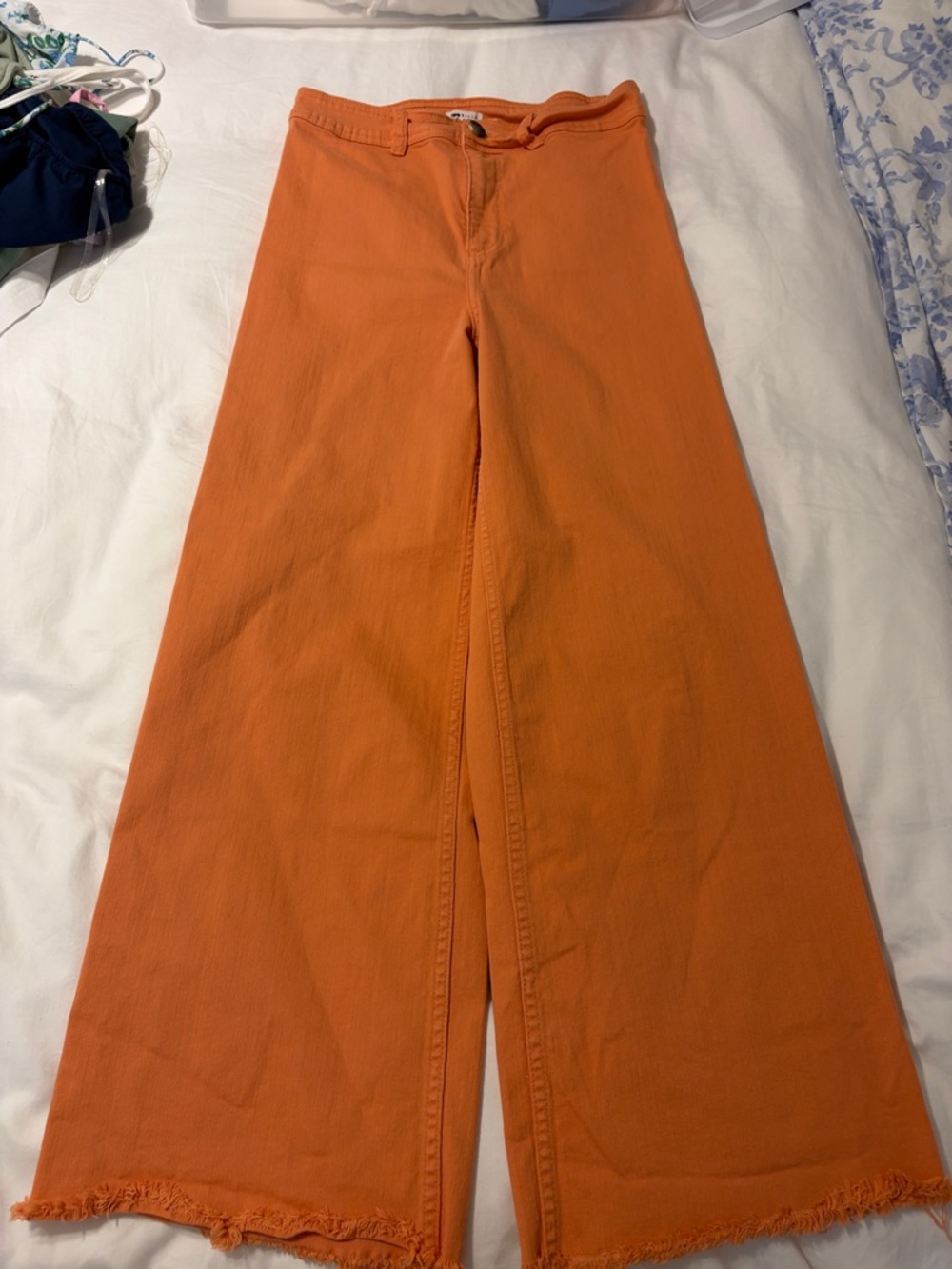 Billabong Orange Denim Pants